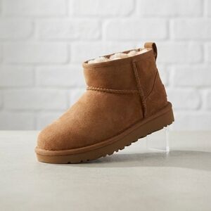 NEW UGG toddler kid's classic ultra mini boots in chestnut